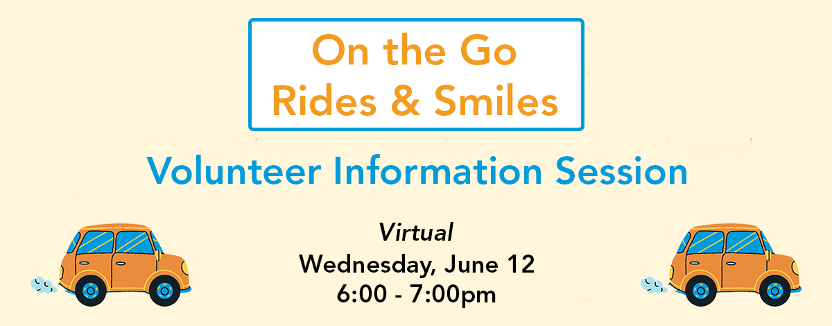 On the Go Volunteer Information Session Banner